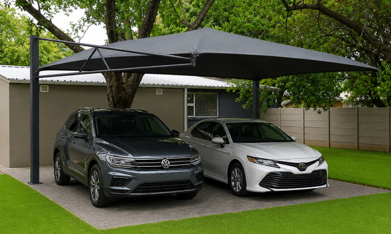 Shade Port Cantilever - 2 Car